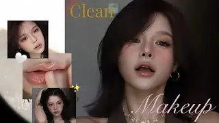 🫘 Clean Makeup | No Foundation &bull; Natural Asian Amber Fall Look