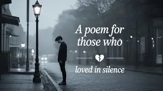 A Poem for Those Who Loved in Silence 💔  True Love Poetry