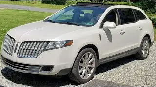 Замена концевых тяг переднего стабилизатора поперечной устойчивости Lincoln MKT 2010 года.