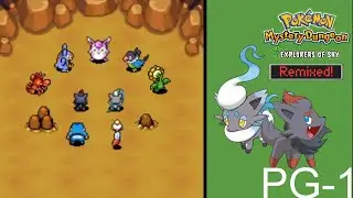 Pok&eacute;mon Mystery Dungeon: Explorers Remixed! (Post Game #1: Guild Graduation Exam & Evolution)