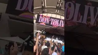 Don toliver concert Las Vegas pool party