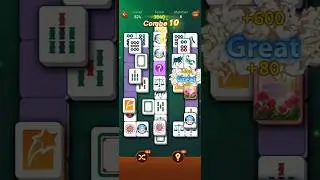 Vita Mahjong 🀄 Level 824 🀄Relaxing Gameplay #Shorts #Mahjong #RelaxingGames #PuzzleGame