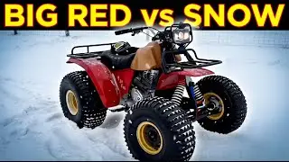 Can the Honda Big Red Handle This Much Snow?