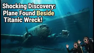 shocking discovery plane found beside titanic wreck