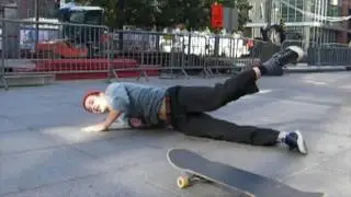 Caleb Hinz Skating Downtown Minneapolis