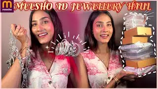 MEESHO AD Jewellery Haul Under RS ₹400|| Wedding Season Special 15+ AD Bangles & Necklace Sets