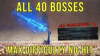 ENDER MAGNOLIA - All Bosses NO-HIT, MAX DIFFICULTY, ALL CHALLENGES