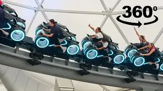 Прокатитесь на светоцикле &laquo;Трон&raquo; в формате 360 VR в Disney World