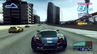 Ridge Racer 6 Advanced Route #4 Gameplay(Career Walkthrough)