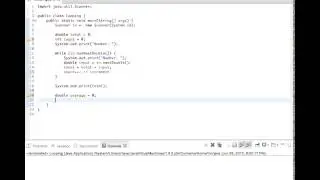 Loop Algorithm to Find Average of Values (Java)