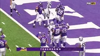 Mattison Hurdles over Defenders for a Vikings TD! (Week 3)