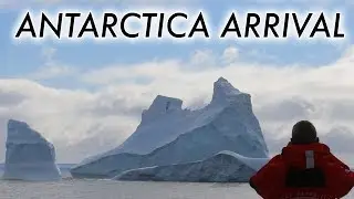 Arriving at Antarctica via Drake Passage (timelapse)
