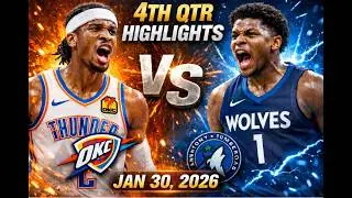 Oklahoma City Thunder vs Minnesota Timberwolves 1st Qtr Highlights Jan 30. 2026 | NBA Today