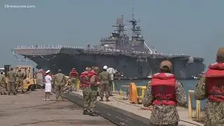 USS Bataan returns to Naval Station Norfolk following 7-month deployment