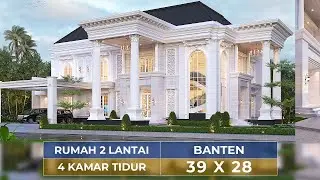 RUMAH KLASIK MEGAH DI LAHAN HOOK INI ADA DI DAERAH JAKARTA LOH!!  - JASA ARSITEK