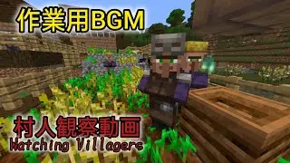 【作業用BGM】【30min+】Observing a Growing Swamp Village｜Villagers, Witches & More Cats!? 拡大する沼地村で村人さん達を観察！