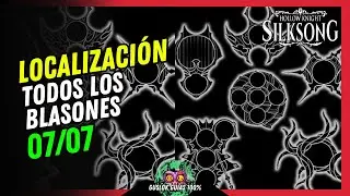 UBICACI&Oacute;N de TODOS los BLASONES | GU&Iacute;A 100% | 💯Hollow Knight: Silksong🏆