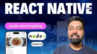 React Native Tutorial 74 - Using Axios to Intercept Requests and Responses