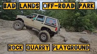 Badlands Off-Road Park Rock Quarry Playground Steep Climbs Rock Crawling Waterfalls Boulders Etc
