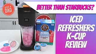 Donut Shop Iced Refreshers Strawberry Acai K-Cup ОБЗОР Вкус точь-в-точь как в Starbucks!