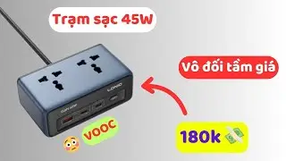 ẢO GI&Aacute; 180K cho Trạm Sạc Nhanh LDNIO Cube 45W