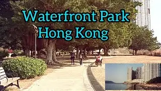 Jalan nyante di Waterfront park Hong Kong #waterfront #hongkong #yannwonghk #travelling