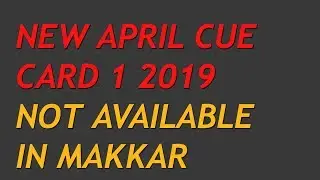April new speaking cue cards 2019
