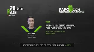 Propostas da gestão municipal para Pará de Minas em 2026