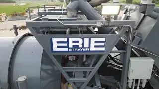 ERIE Strayer MC-11C Mobile Combo Self-Erect Central Mix Plant