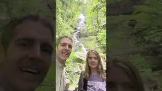 Lye Brook Falls Trail HIKE in 4K | Manchester Center, Vermont