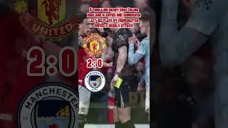 #derby When Manchester City Was Rendered Powerless at Manchester United's Home #premierleague