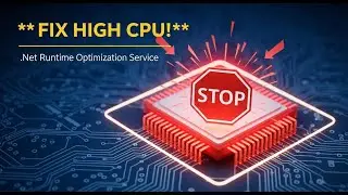 Fix .Net Runtime Optimization Service High CPU Usage High CPU Usage While Idle