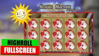 🔥HIGHROLL FULLSCREEN🔥| Magic Mirror Deluxe 2 Merkur Gaming Casino Big Win Freespins