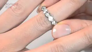 HG35 - Emily 2ct Diamond Full Eternity Ring In Platinum