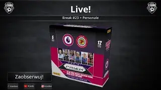 LIVE BREAK #23 ⚽ |Panini Prizm Premier League 24/25 Hobby International Box &ndash; otwieramy na żywo 🔴