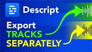 How to Export Separate Tracks or Speakers from Single Composition in Descript
