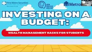 Guiding Greenhorns Presents: Start Your Stock Market Journey with First Metrosec - Mr. Andoy Beltran