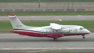 Cummins Inc. Fairchild Dornier Do-328 Jet Takeoff 30L | N804CE | Minneapolis International