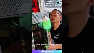 This Dude is an ENGINEERING GENIUS! 😂 Changing a Lightbulb With a Water Bottle is Next Level! #diy