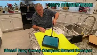 We picked up a new Manual Sweeper from BISSEL!