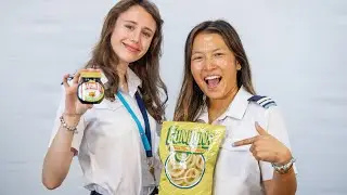 UK vs US Snacks | Hedee and Julia | Skyborne Airline Academy
