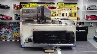 2025 Hot Wheel Team Transport Mix 1 Lamborghini Reventón Roadster with Flipsider Hauler #diecast