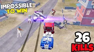 I Won A Match That Was IMPOSSIBLE To Win in BGMI &bull; (26 KILLS) &bull; BGMI Gameplay 