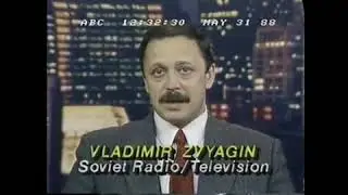 ABC news  soviet commentator about military spending 