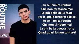 Calma Routine Testo