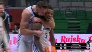 DeLonnie Hunt | 25 PTS, 9 AST, 6 REB | KK Dinamo Zagreb vs Slovan (ENBL 2025&ndash;26)