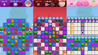Candy Crush Saga Level 224 ll Candy Crush Saga Level 225 ll Candy Crush Saga Level 226