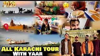 Karachi tour with friends Raheel memon Raheel Khilji kashif Shaikh aur ap ka apna bha Asif bhai🥰