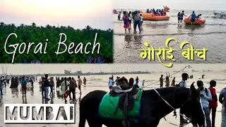 Gorai Beach &ndash; Mumbai ka Mini Goa 🏖️ | Beach Vlog | #backpacknihal