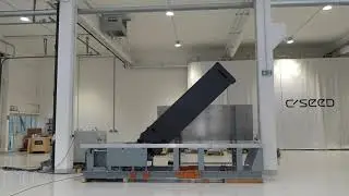 Outdoor C SEED HLR 201 TV - Factory Test in C SEED's production facility in Vienna, Austria